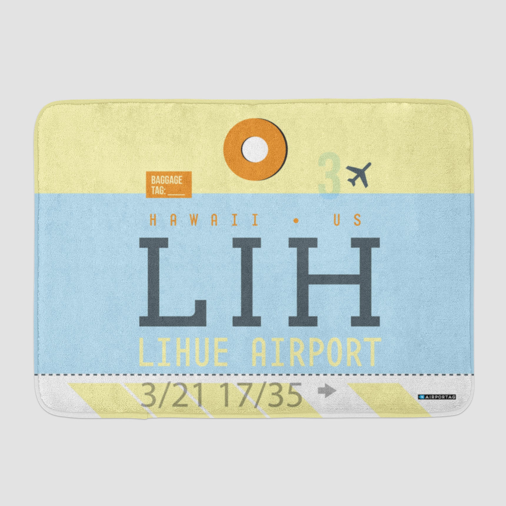 LIH - Bath Mat - Airportag