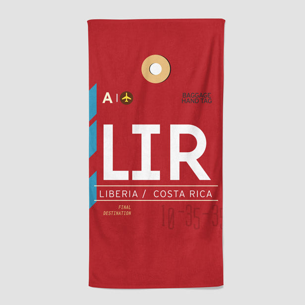 LIR - Beach Towel - Airportag