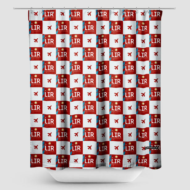 LIR - Shower Curtain - Airportag