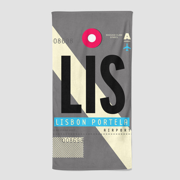 LIS - Beach Towel - Airportag