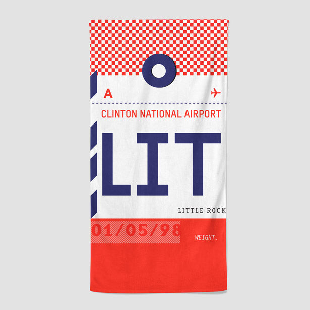 LIT - Beach Towel - Airportag
