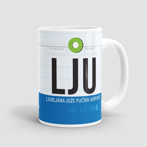 LJU - Mug - Airportag