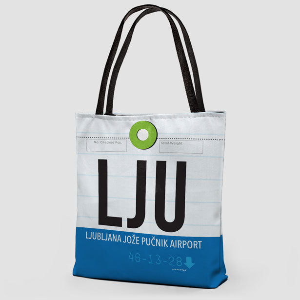 LJU - Tote Bag - Airportag