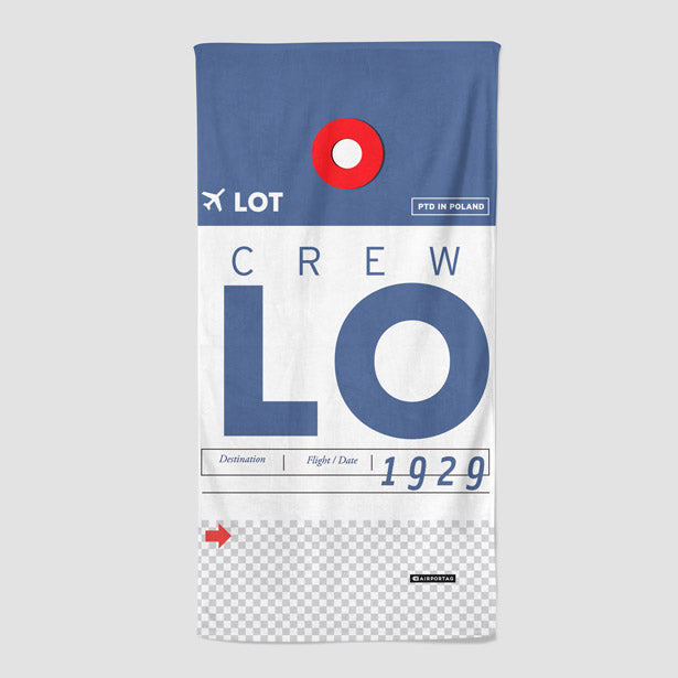 LO - Beach Towel - Airportag