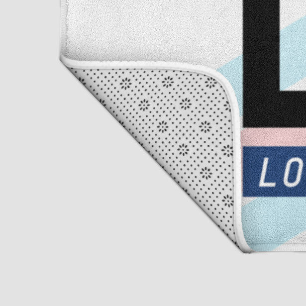 LON - Bath Mat - Airportag
