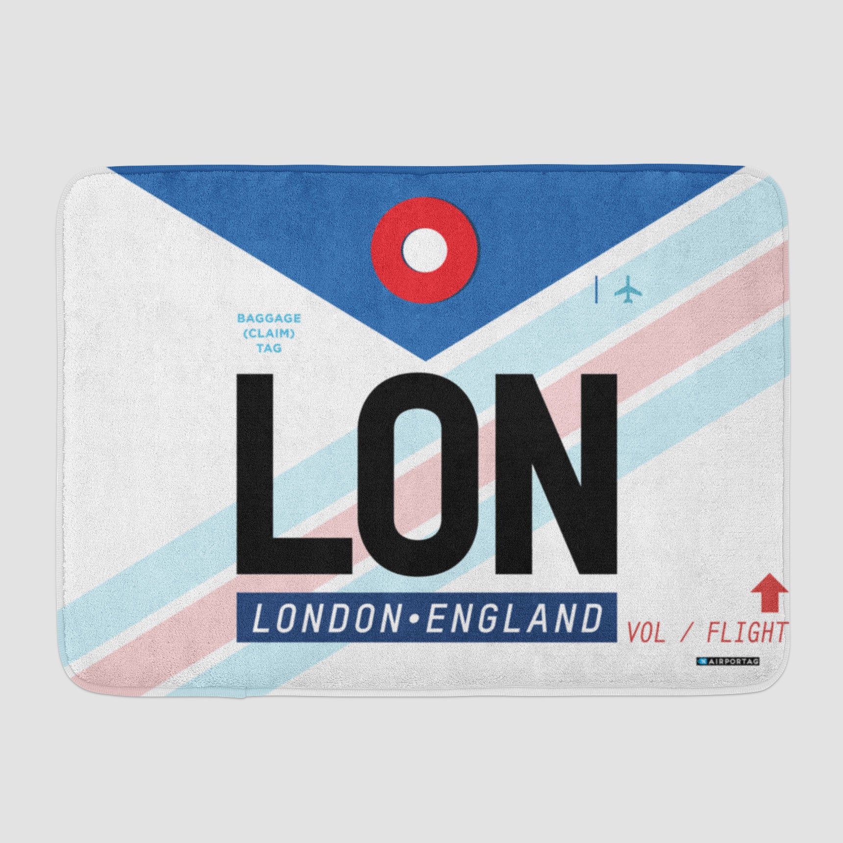 LON - Bath Mat - Airportag