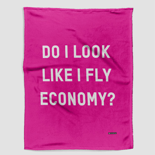 Do I Look Like I Fly Economy? - Blanket - Airportag
