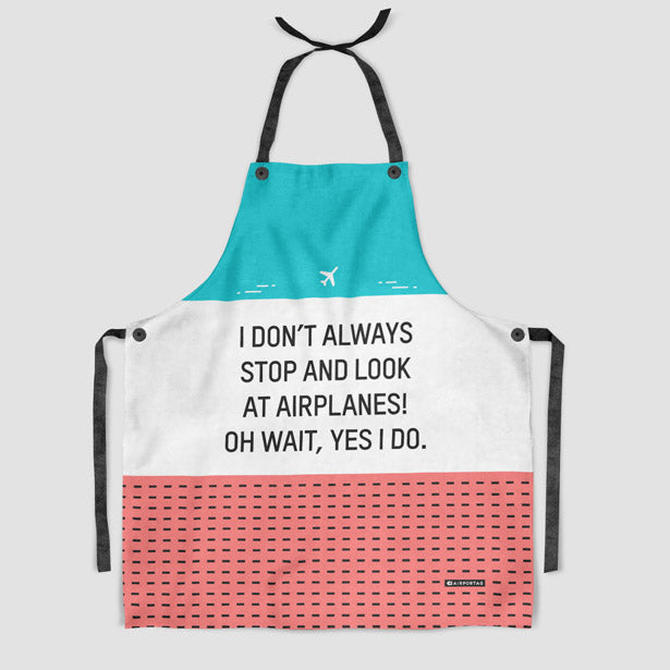 Look at Airplanes - Kitchen Apron - Airportag