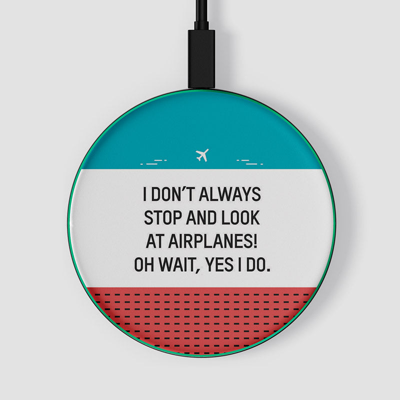Look at Airplanes - Wireless Charger