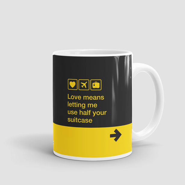 Love means ... - Mug - Airportag