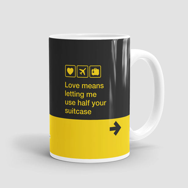 Love means ... - Mug - Airportag
