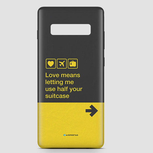 Love means ... - Phone Case airportag.myshopify.com