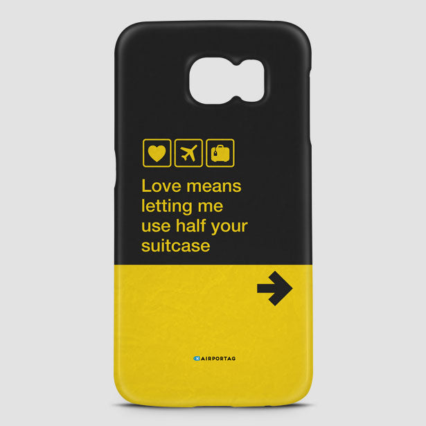 Love means ... - Phone Case - Airportag