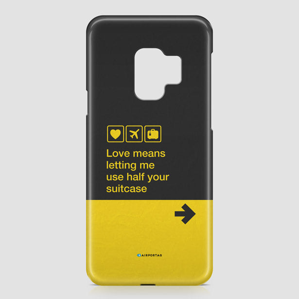 Love means ... - Phone Case - Airportag