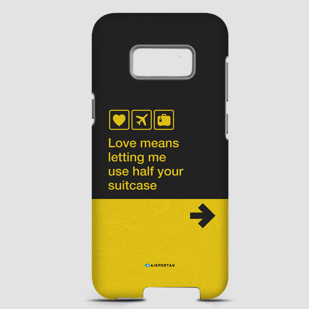 Love means ... - Phone Case - Airportag