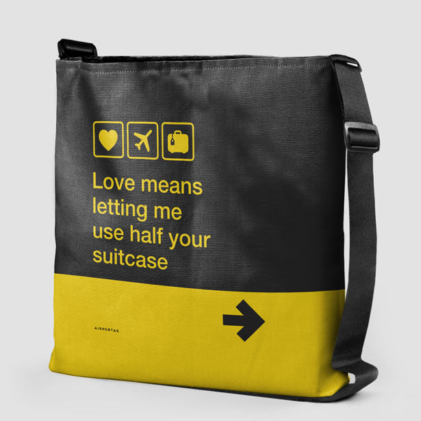 Love means ... - Tote Bag - Airportag