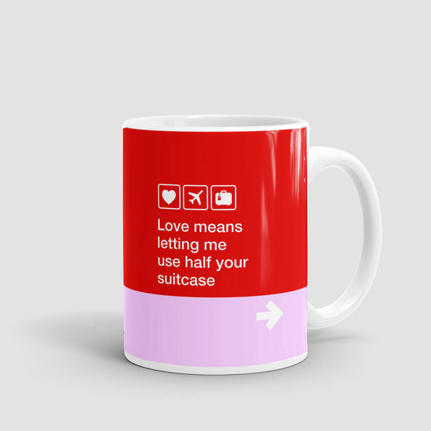 Love means ... - Mug - Airportag
