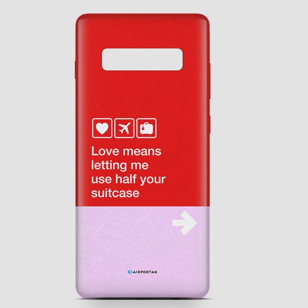 Love means ... - Phone Case airportag.myshopify.com