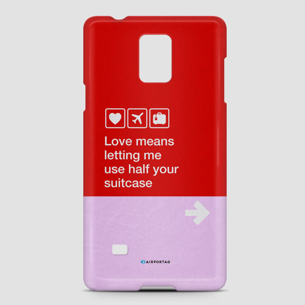 Love means ... - Phone Case - Airportag