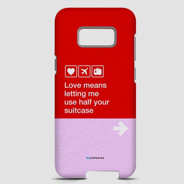 Love means ... - Phone Case - Airportag