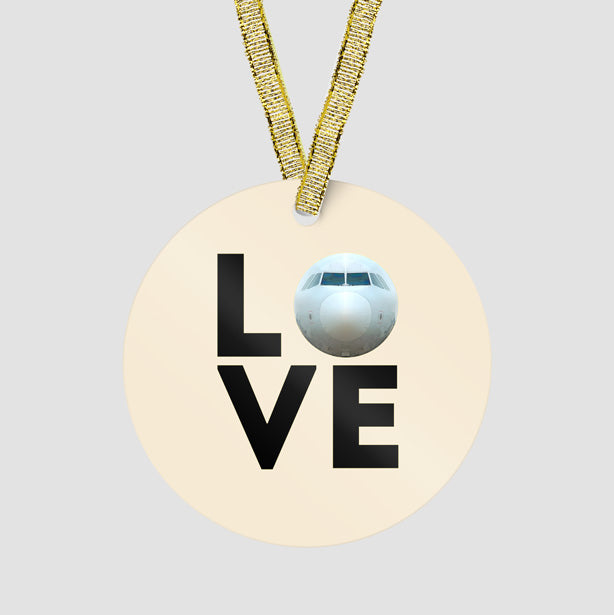Love Plane - Ornament - Airportag