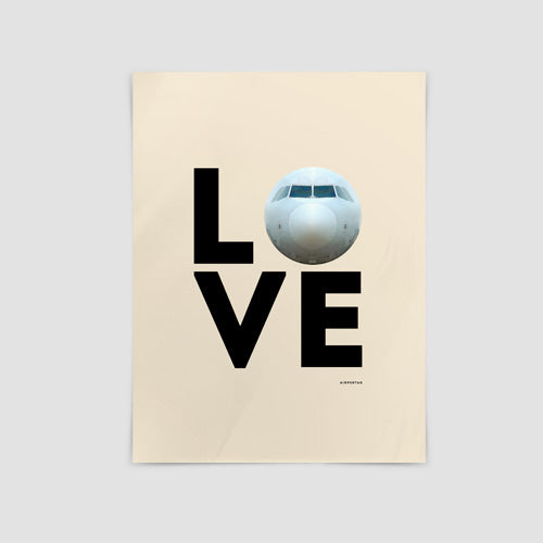 Love Plane - Poster - Airportag