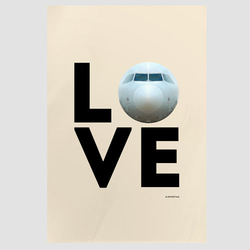 Love Plane - Poster - Airportag