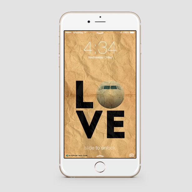 Love Plane - Mobile wallpaper - Airportag