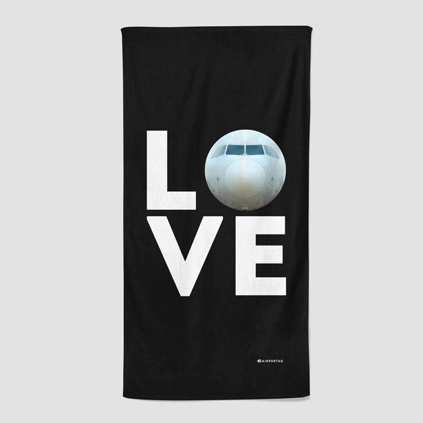 Love Plane - Beach Towel - Airportag
