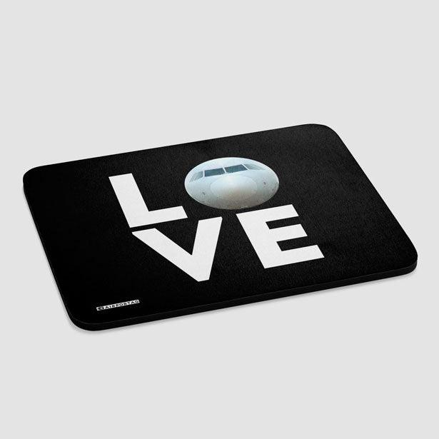 Love Plane - Mousepad - Airportag