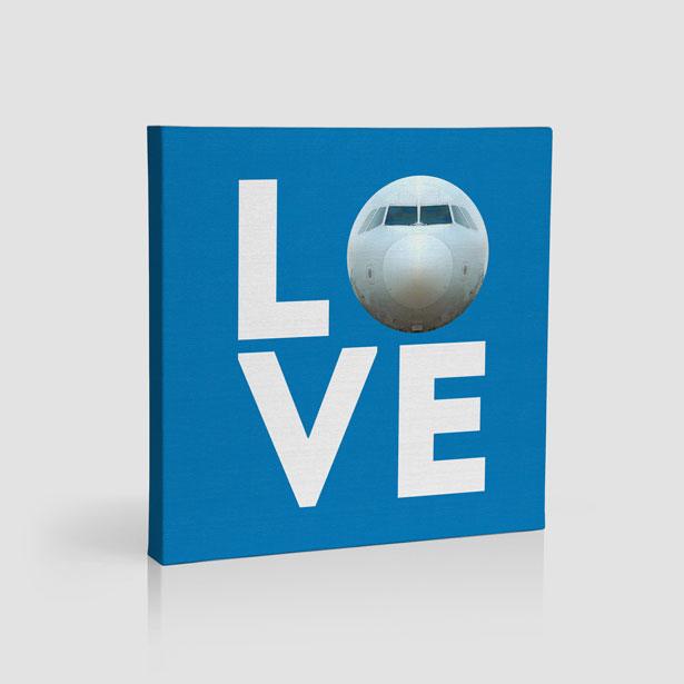 Love Plane - Canvas - Airportag
