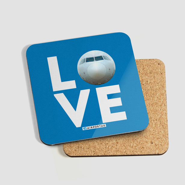 Love Plane - Coaster - Airportag