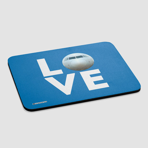 Love Plane - Mousepad - Airportag