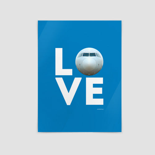 Love Plane - Poster - Airportag