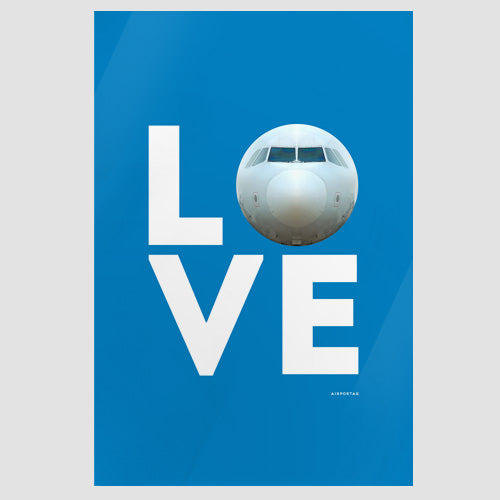 Love Plane - Poster - Airportag