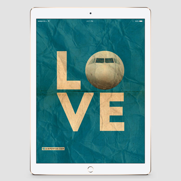 Love Plane - Mobile wallpaper - Airportag
