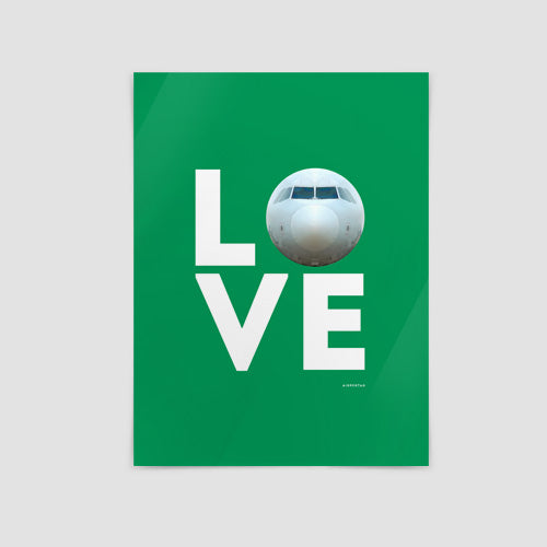 Love Plane - Poster - Airportag
