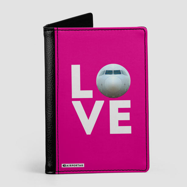 Passport Cover - Love Plane