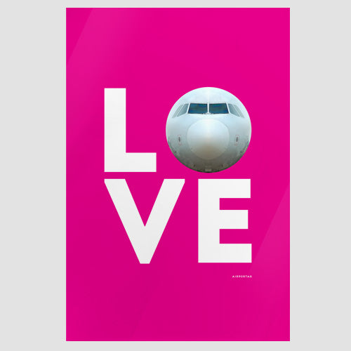 Love Plane - Poster - Airportag
