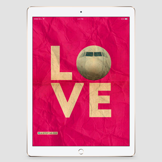 Love Plane - Mobile wallpaper - Airportag