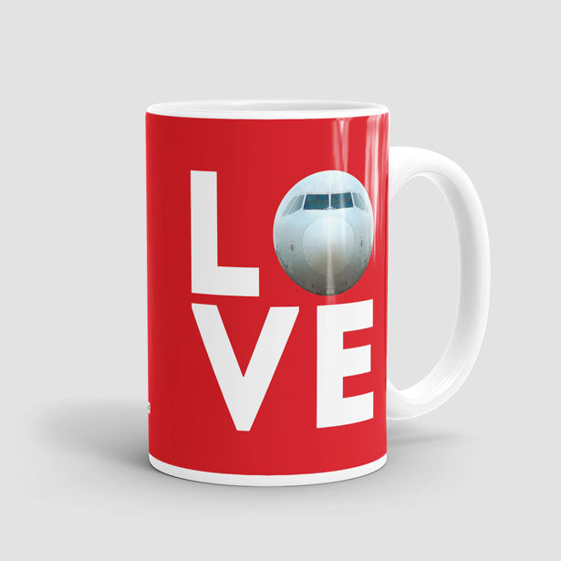 Love Plane - Mug - Airportag