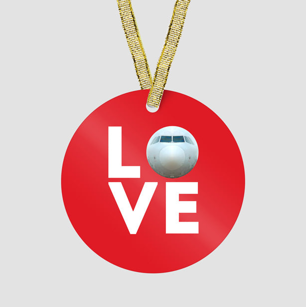 Love Plane - Ornament - Airportag