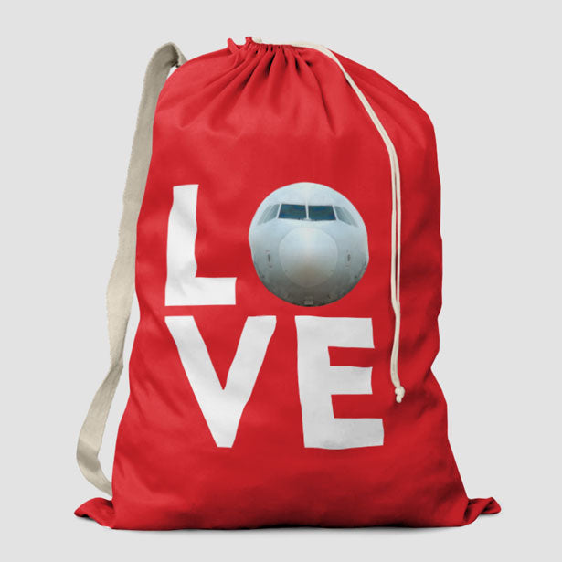 Love Plane - Laundry Bag - Airportag