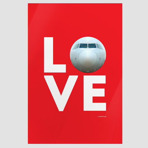 Love Plane - Poster - Airportag