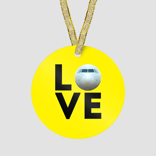 Love Plane - Ornament - Airportag