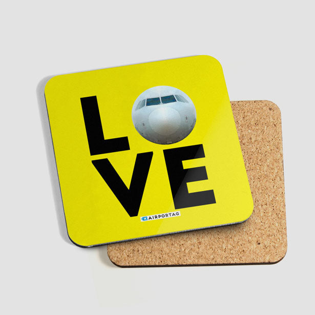 Love Plane - Coaster - Airportag