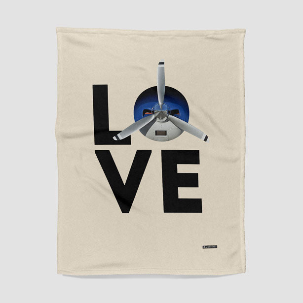 Love Propeller - Blanket - Airportag