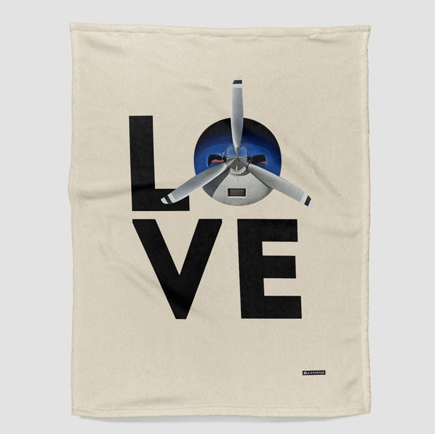 Love Propeller - Blanket - Airportag