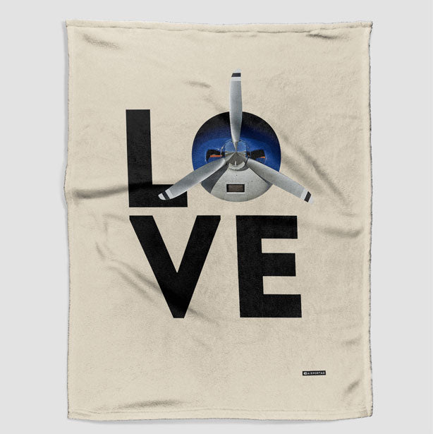 Love Propeller - Blanket - Airportag