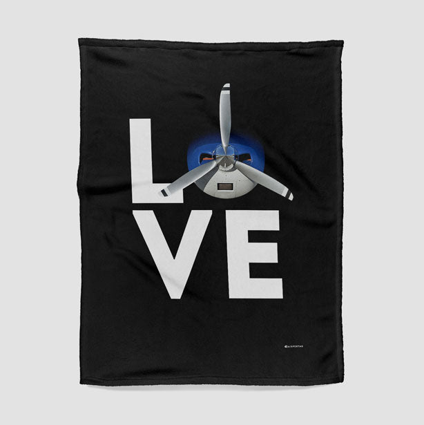 Love Propeller - Blanket - Airportag